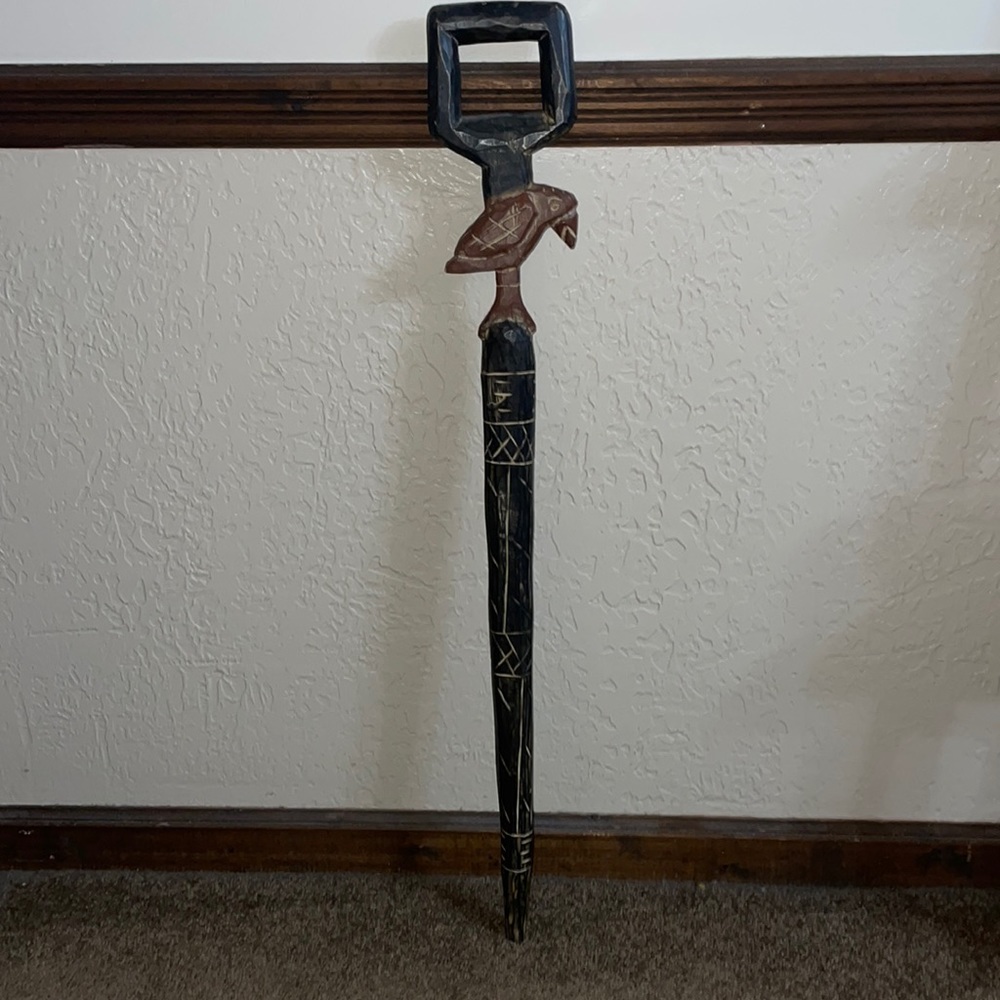 Handcrafted wooden Cane